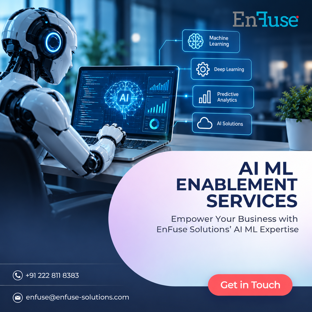  Empower Your Business with EnFuse Solutions' AI ML Expertise
