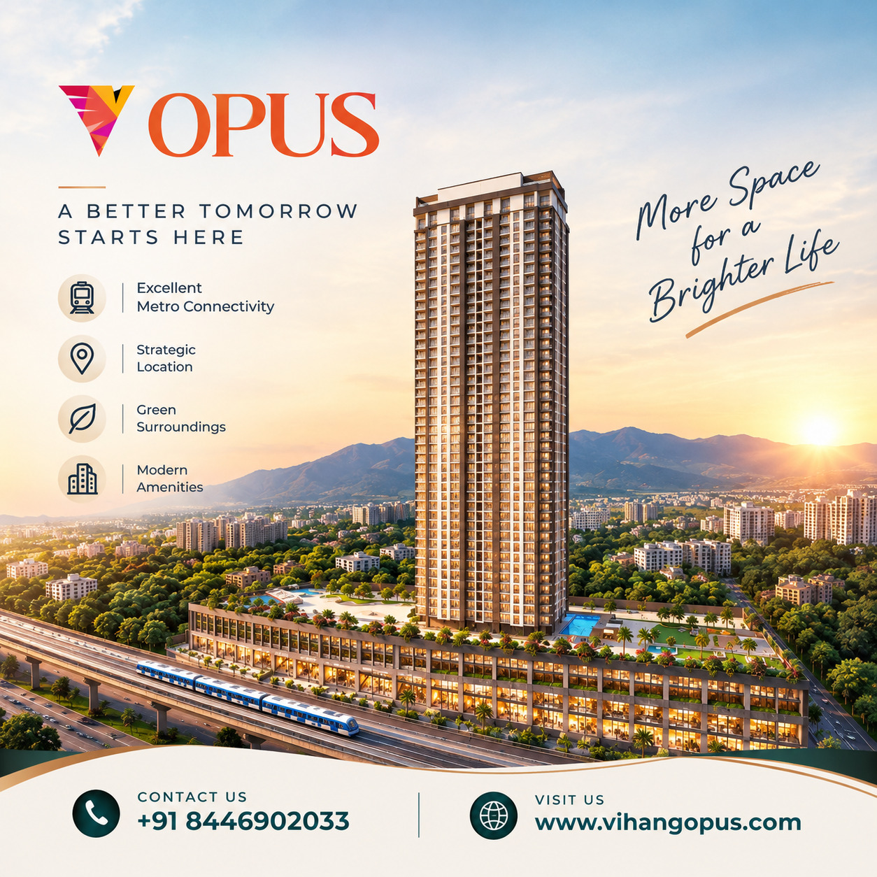  Vihang Opus Thane - Exquisitely Crafted 1 & 2 BHK Flats