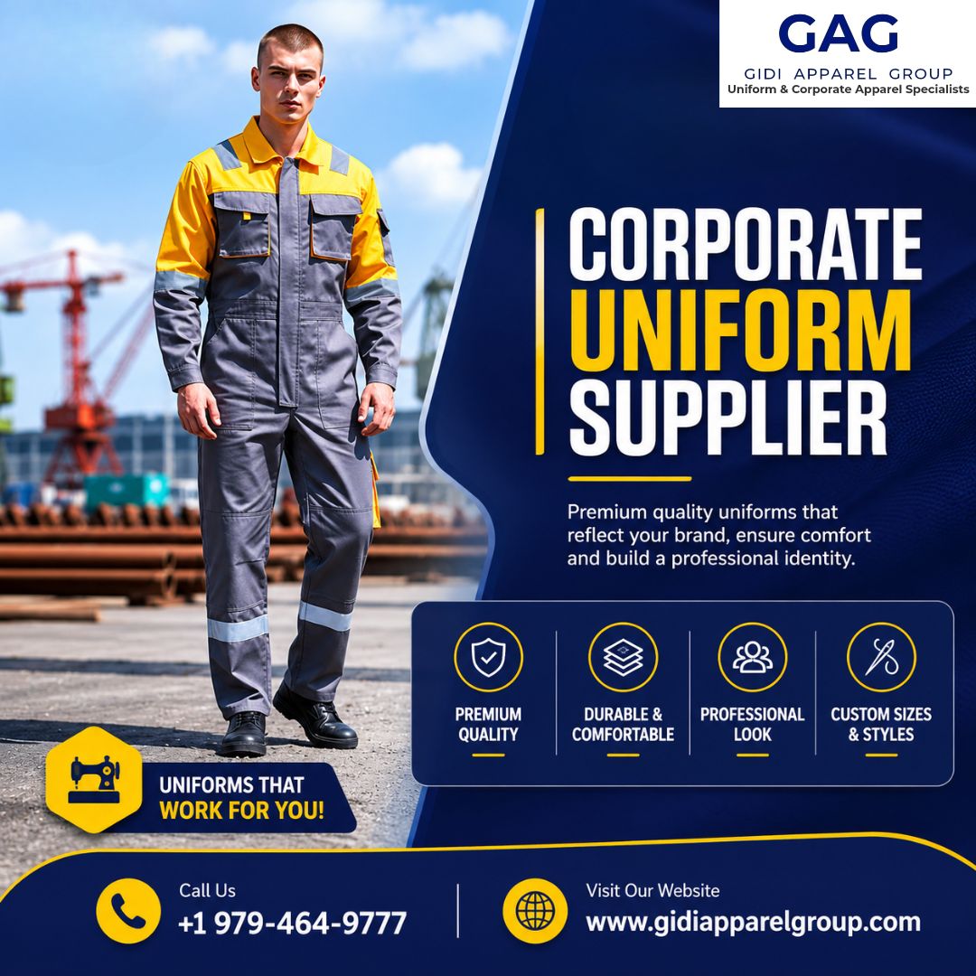  Corporate Uniform Supplier Texas for Business Teams