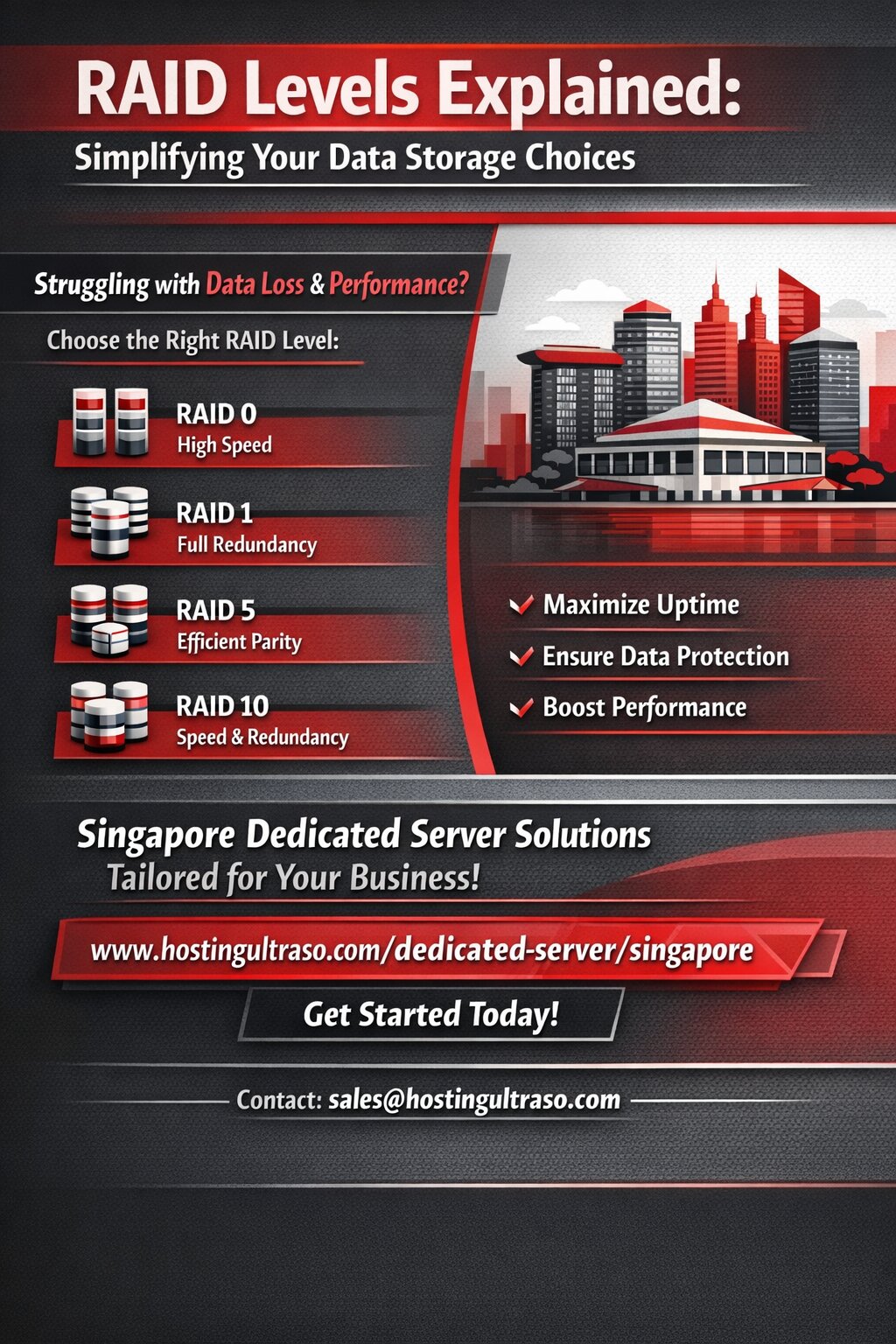 RAID Levels Explained: Simplifying Your Data Storage Choices for Singapore Dedicated Server Deployments