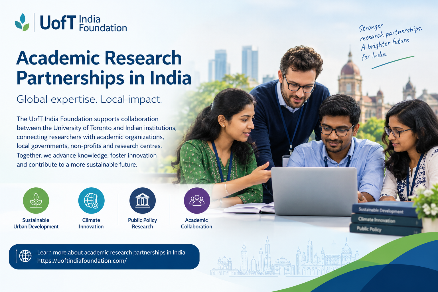  Academic Research Partnerships in India – UofT India Foundation