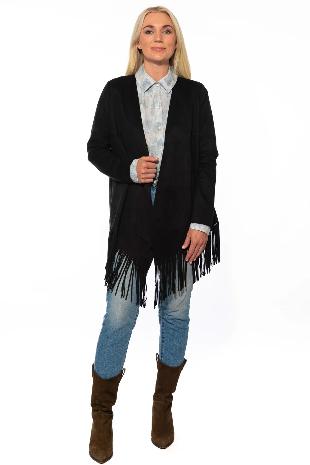  Find Black Western Jackets for Women for Halloween Day Celebrations