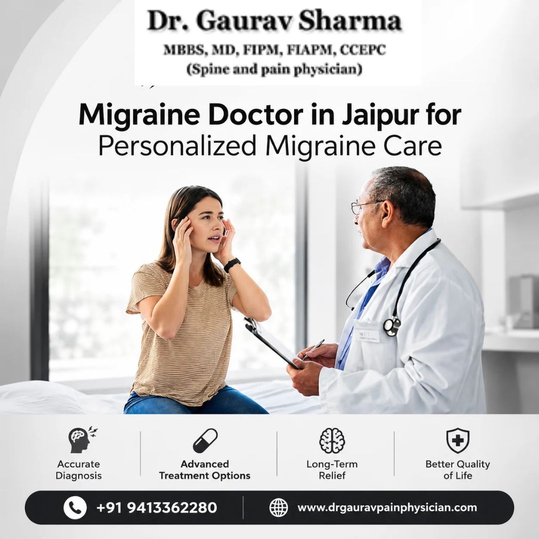  Migraine Doctor in Jaipur for Personalized Migraine Care