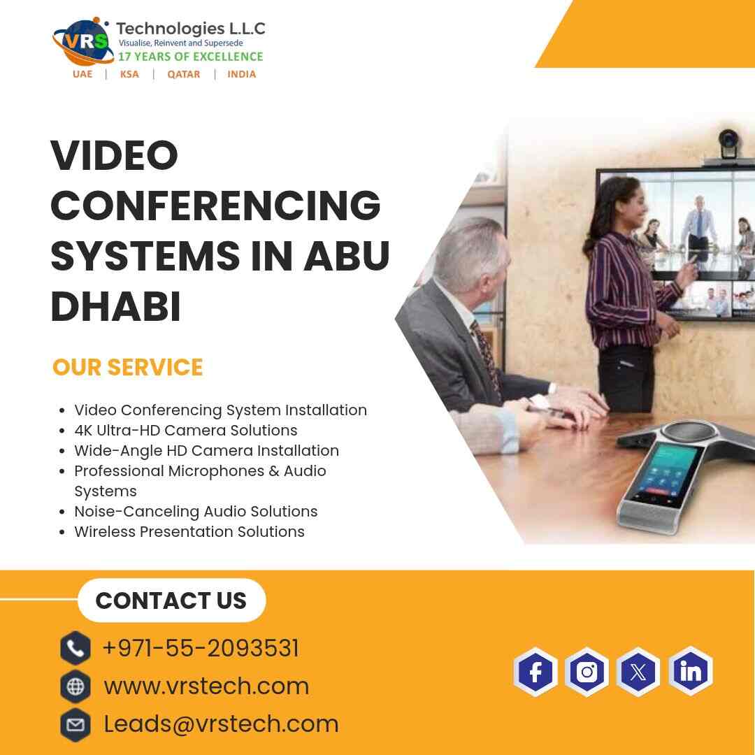  Can Video Conferencing Systems in Abu Dhabi Support Hybrid Work?