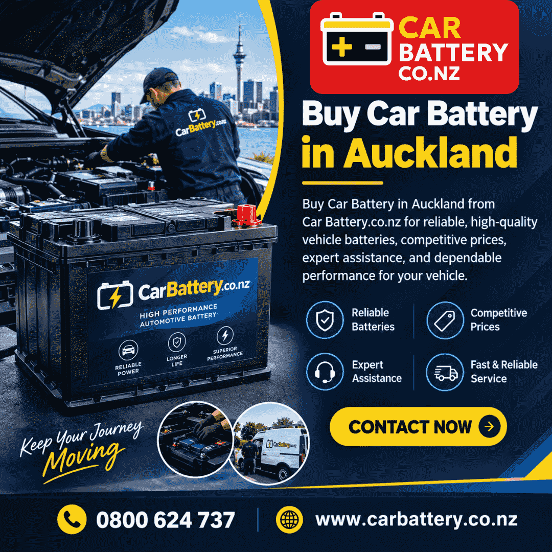  Buy Car Battery in Auckland