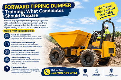  Forward Tipping Dumper Training: What Candidates Should Prepare