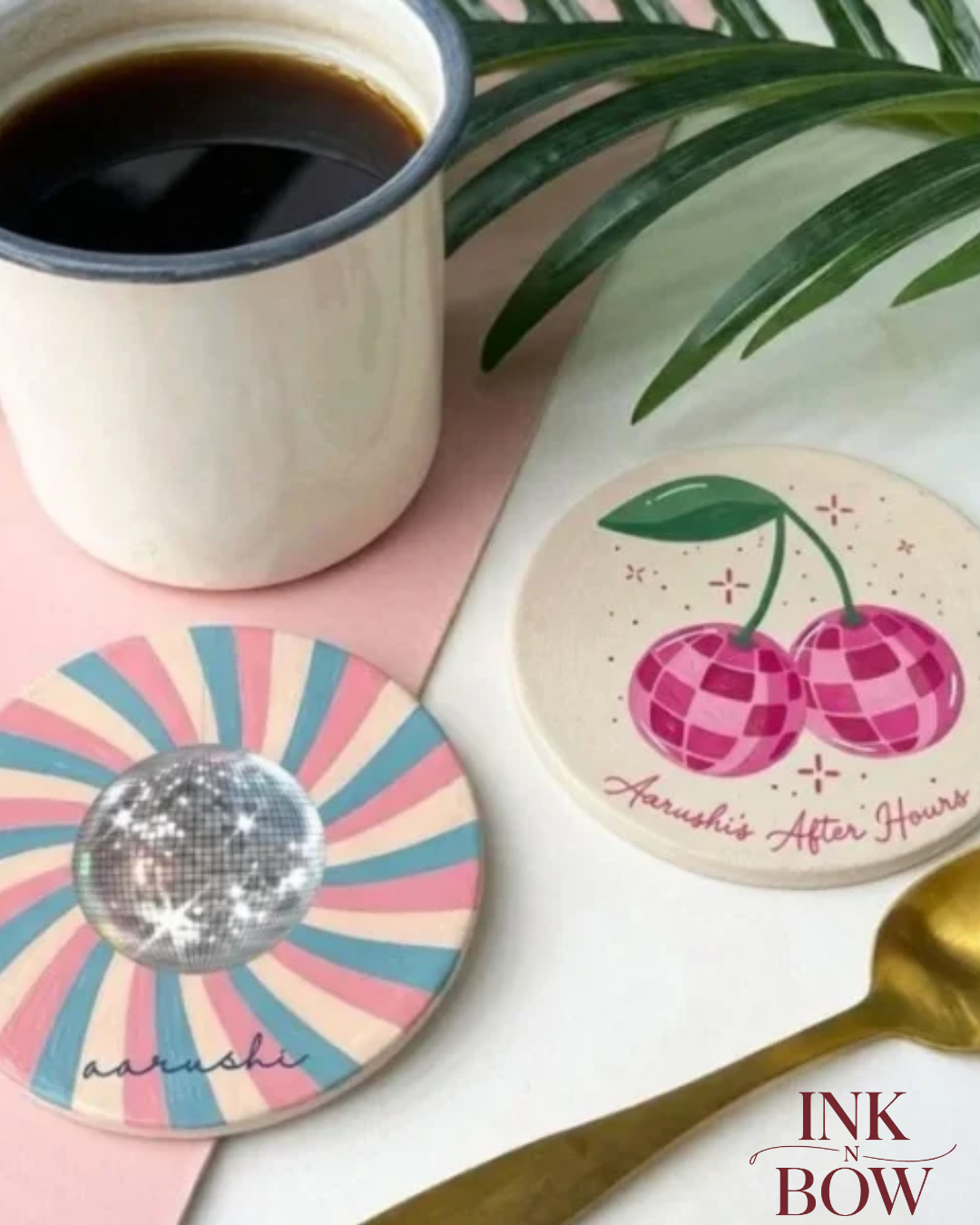  Make Every Round of Drinks Memorable With Custom Coasters - Ink N Bow