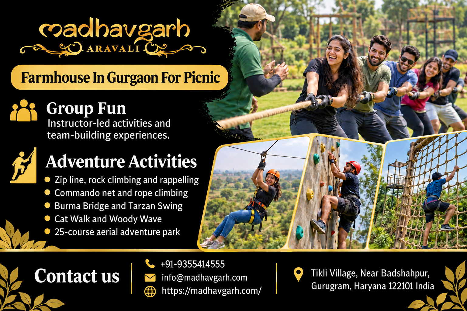  Farm House in Gurgaon for Day Outings