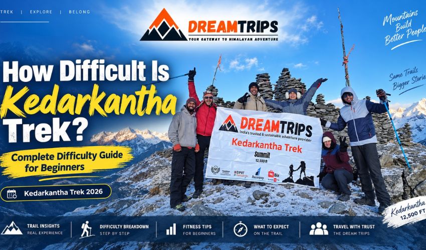  Kedarkantha Trek difficulty