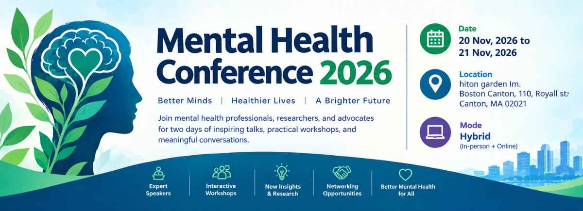  International Mental Health Conference 2026 – USA