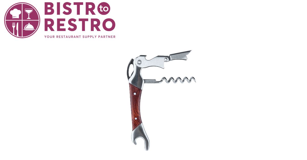  Viski® Admiral™ 876718045363 Double Opener Corkscrew