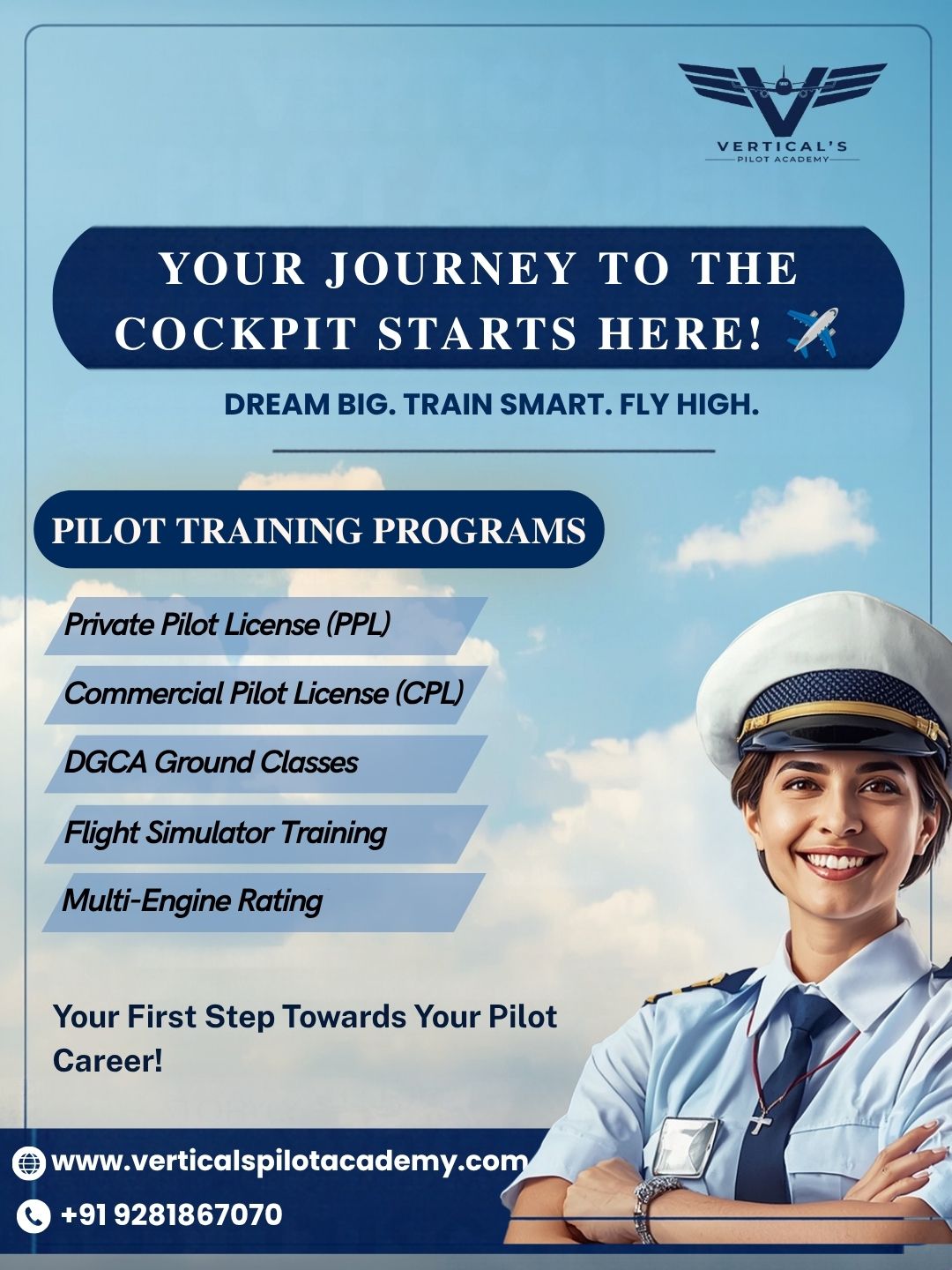  Pilot Training Academy in Hyderabad | Vertical's Pilot Academy