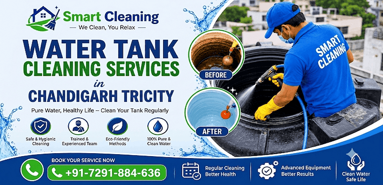  Water Tank Cleaning Services in Chandigarh Tricity