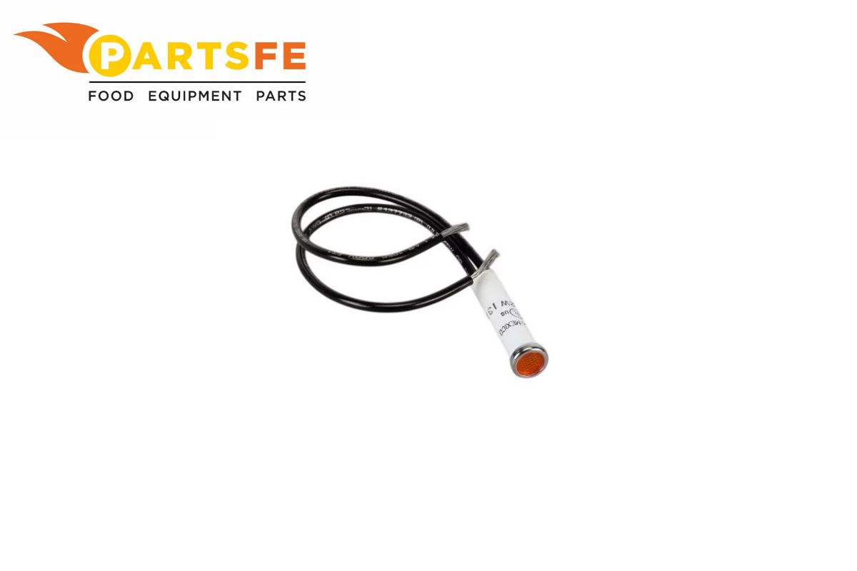  Southbend 1177565 Range Signal light W/ 4" Leads & 5/16" Amber Fit Holes 28V