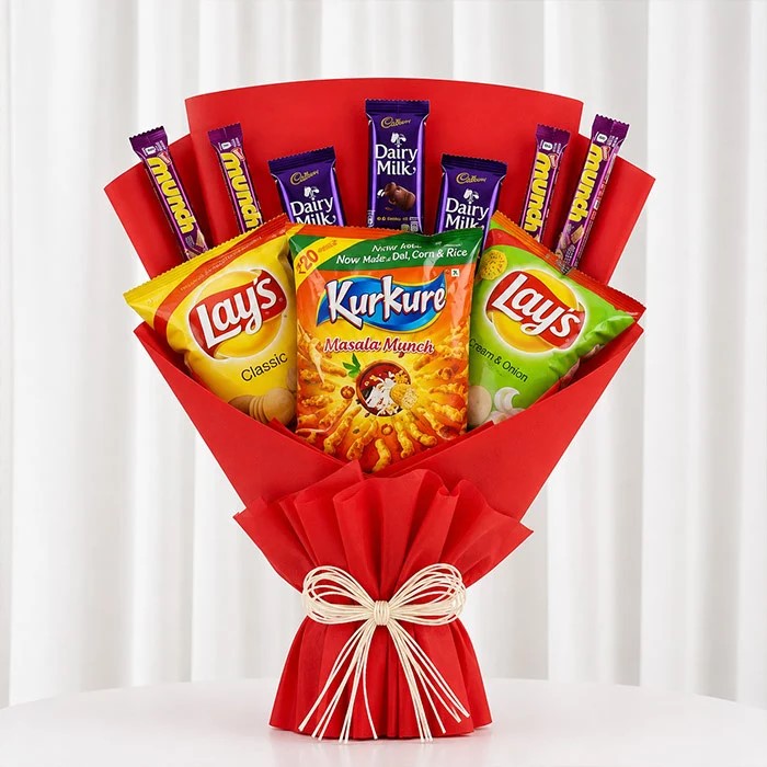 Buy Chips Bouquet Online in India
