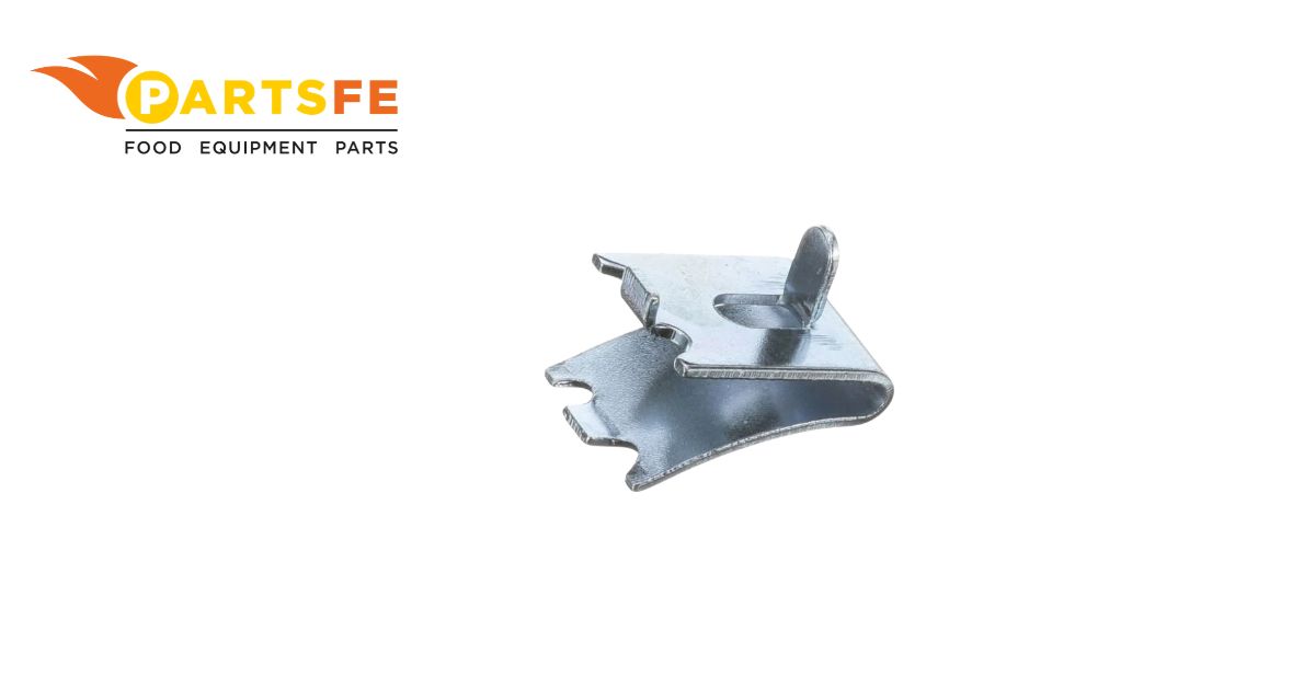  True 912280 Shelf Support Pilaster Clip Zinc W/Tab