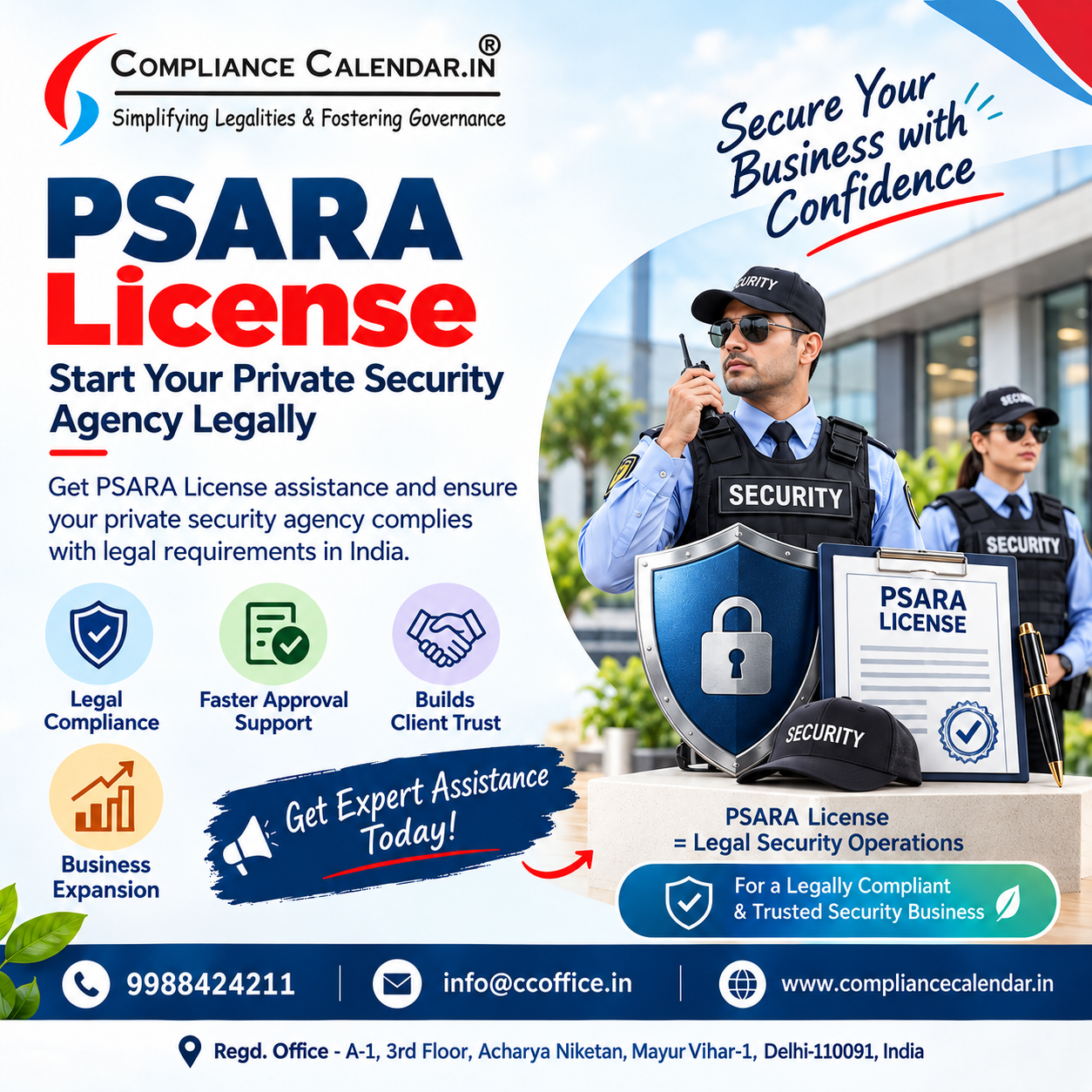  PSARA Registration Services for Private Security Agencies