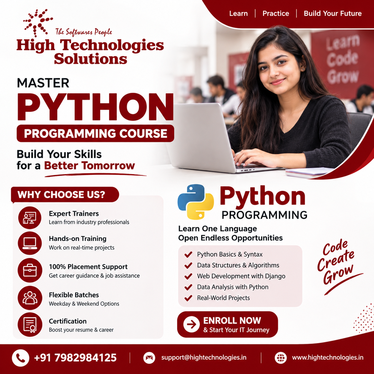  HTS India - Training Institute for Information Technology in Kalkaji, Delhi