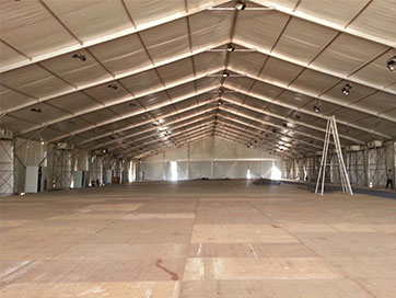  Transparent German Hanger Tent on Rent in Mumbai | Event Venues