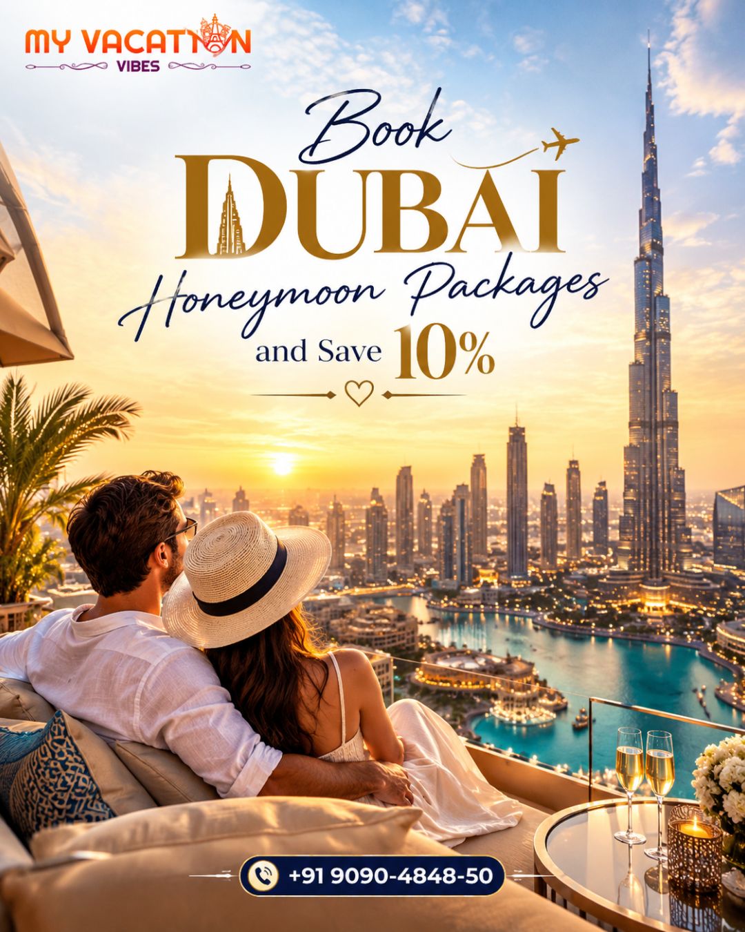  Book Dubai Honeymoon Packages and Save 10% – +91 9090-4848-50