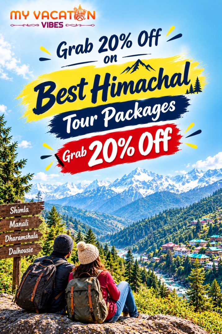  Grab 20% Off on Best Himachal Tour Packages