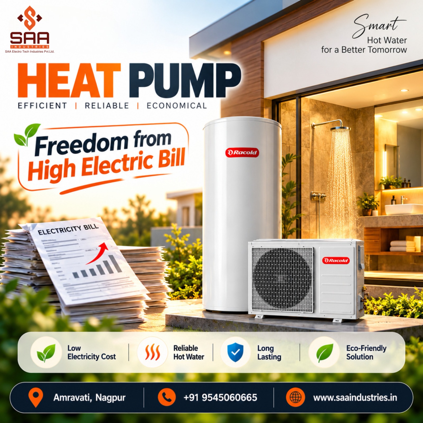  Heat Pump Solutions for Manufacturing Units in Nagpur
