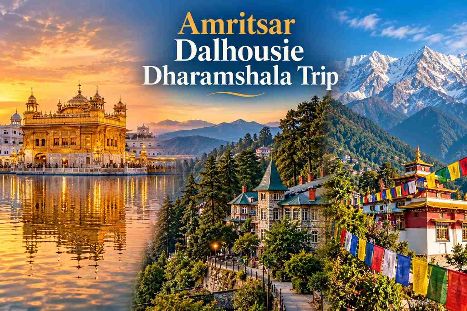  Amritsar Dalhousie Dharamshala 5N/6D Package – Get A Free Quote