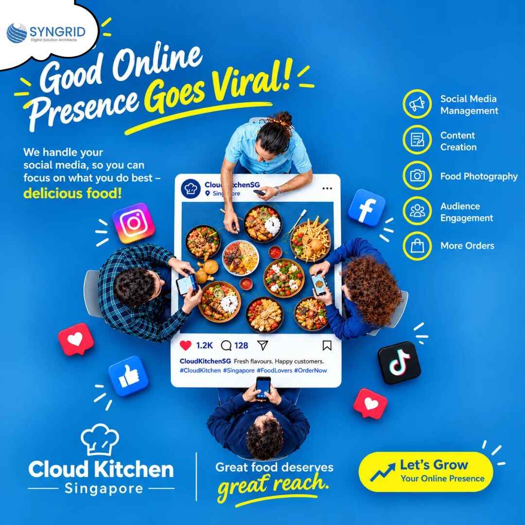  Cloud Kitchen Social Media Marketing Singapore | Syngrid Technologies