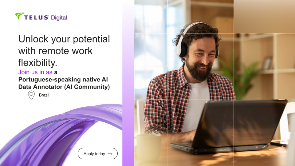  Portuguese Native AI Data Annotator (AI Community)