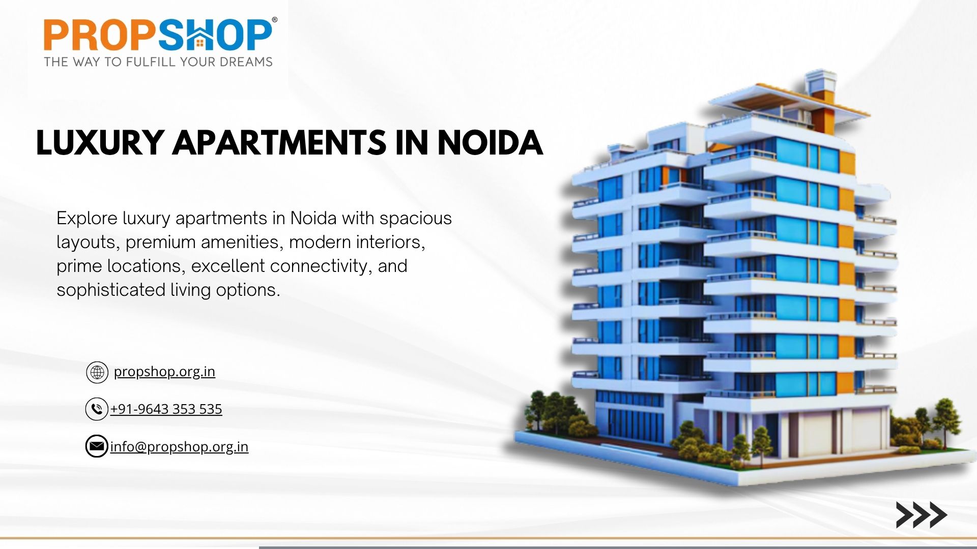 Noida Luxury Apartments | Premium Flats by Propshop