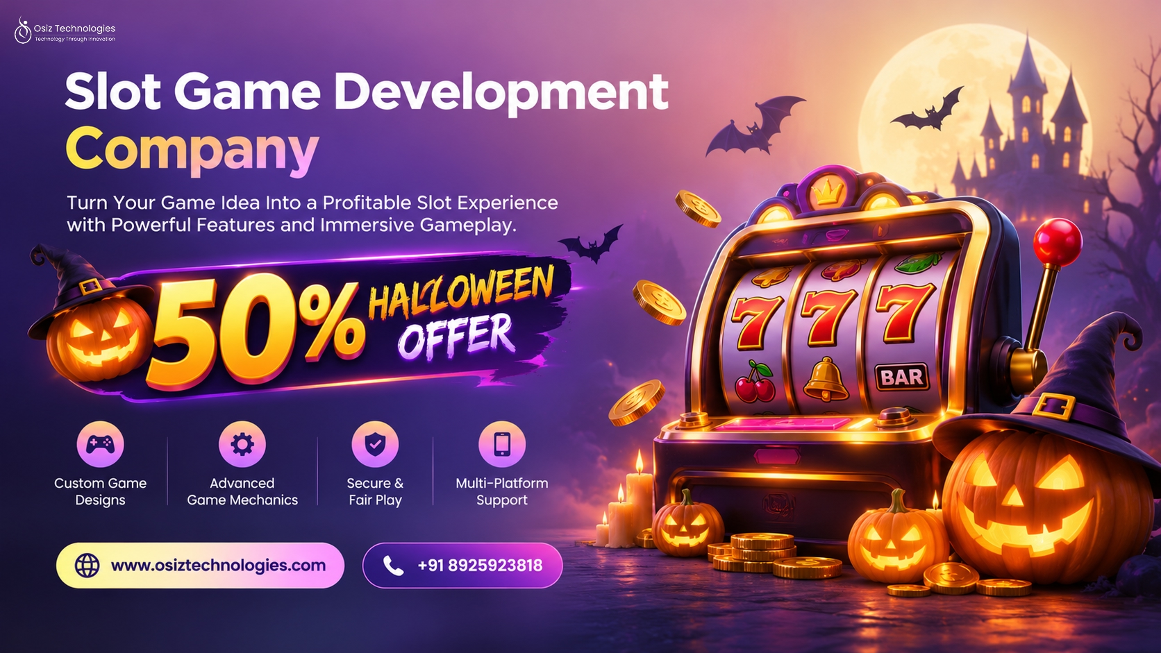  Have a Slot Game Idea Players Will Remember? Let’s Build It - 50% OFF