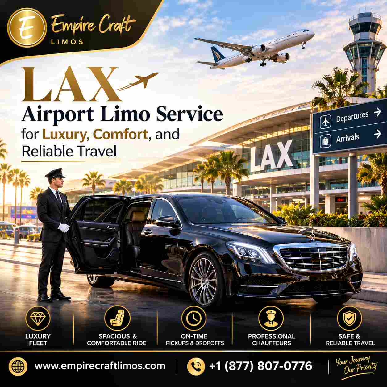  LAX Airport Limo Service for Luxury, Comfort, and Reliable Travel