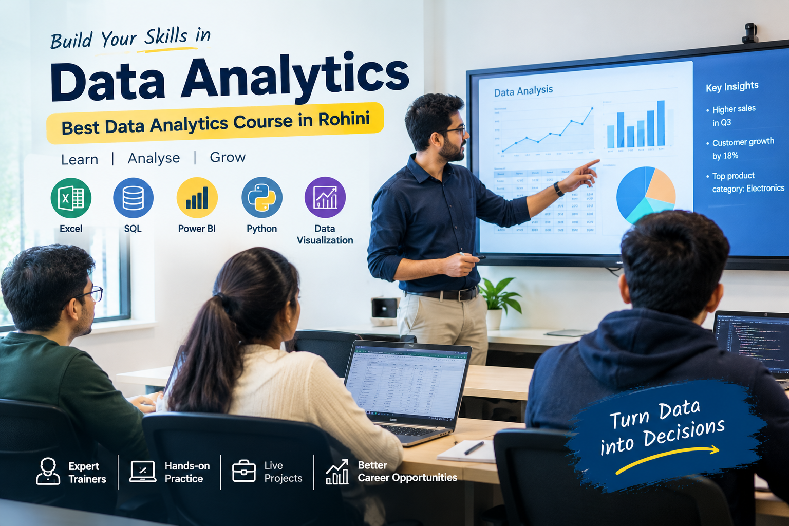  Build In-Demand Skills with a Data Analytics Course in Rohini
