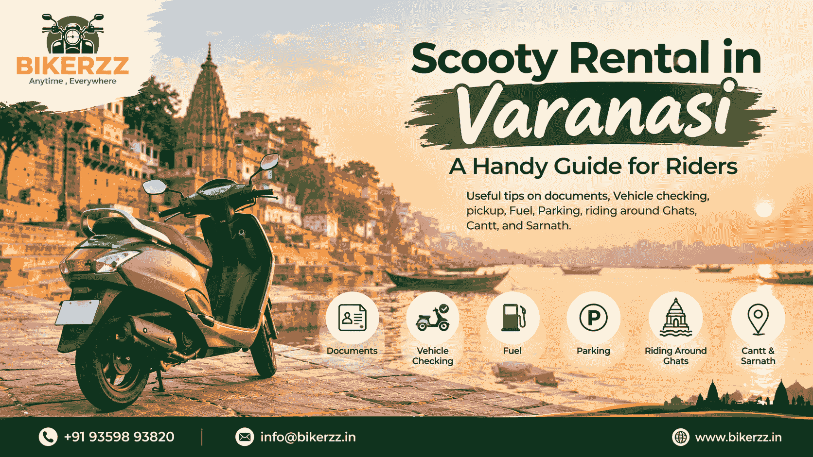  Scooty Rental in Varanasi: A Handy Guide for Riders