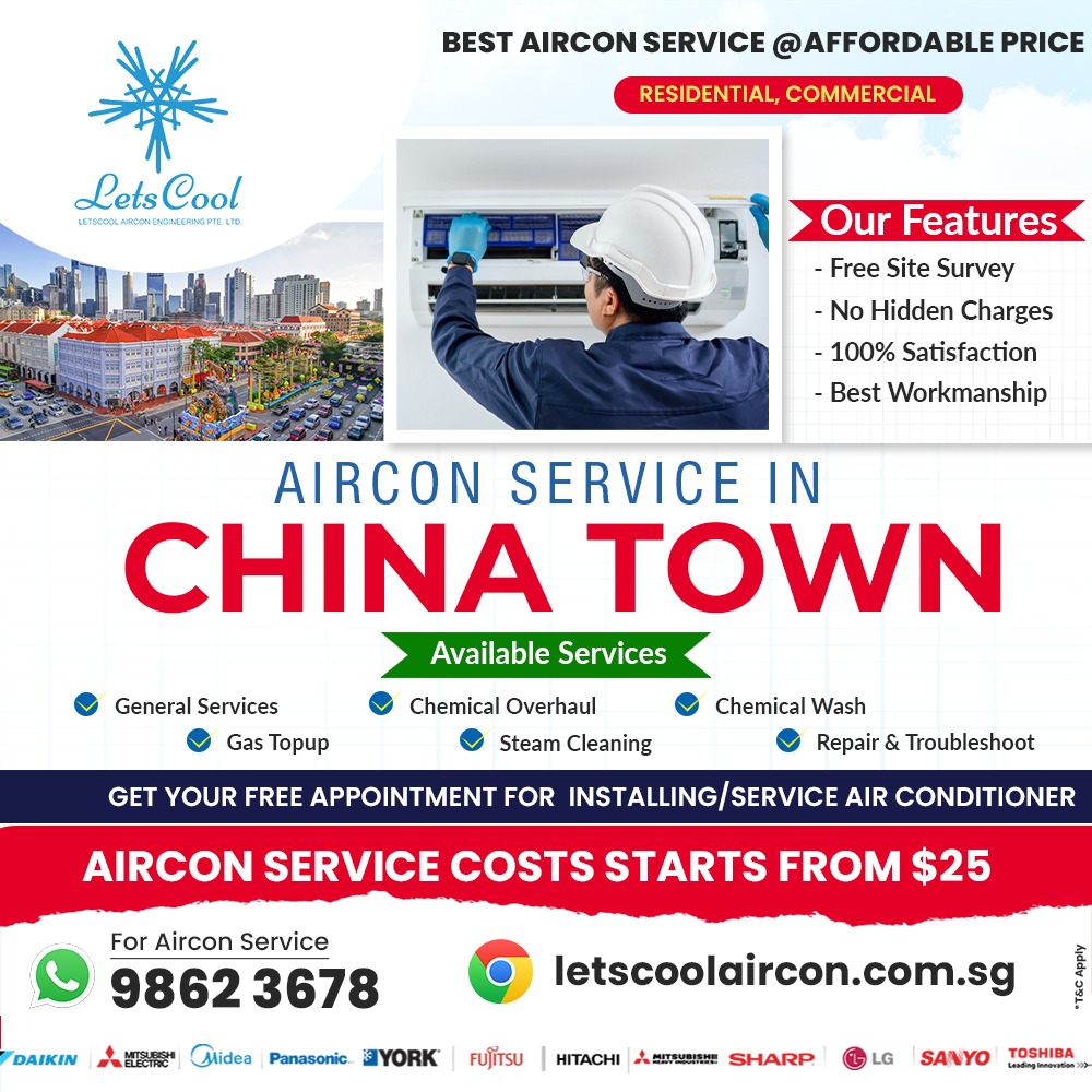  Aircon servicing Chinatown