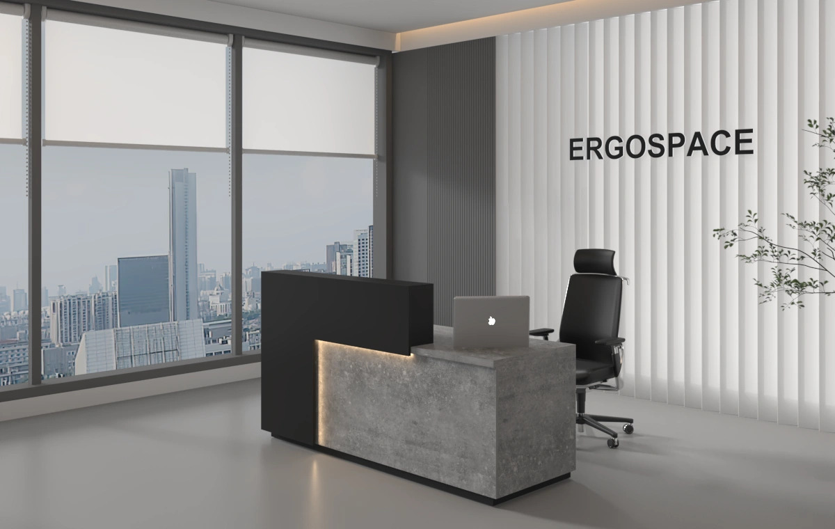  Meno Small Reception Desk | Ergospace UAE