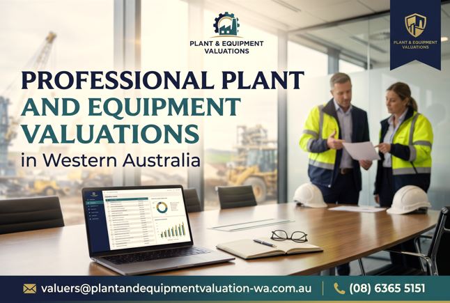  Professional Plant and Equipment Valuations in Western Australia