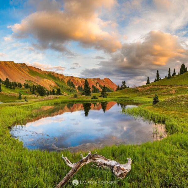  Red Sunrise San Juan Mountains Sunrise Artwork