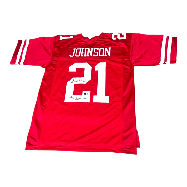  Buy Emmett Johnson Jersey #21 | Signed Husker Collectible