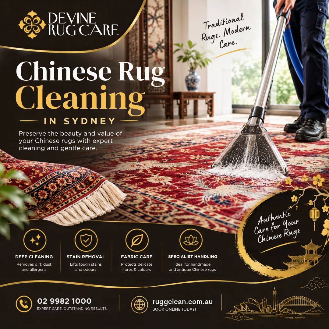  Chinese Rug Cleaning in Sydney