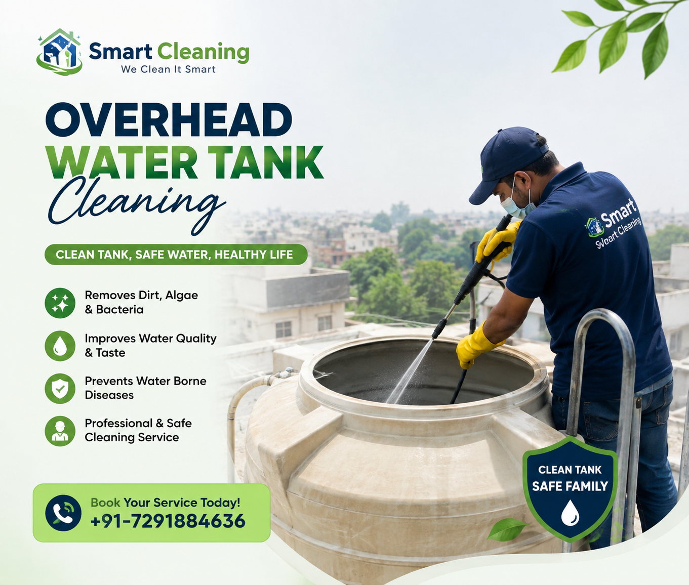  Water Tank Cleaning in Sonipat