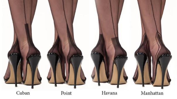  Seamed Nylon Stockings