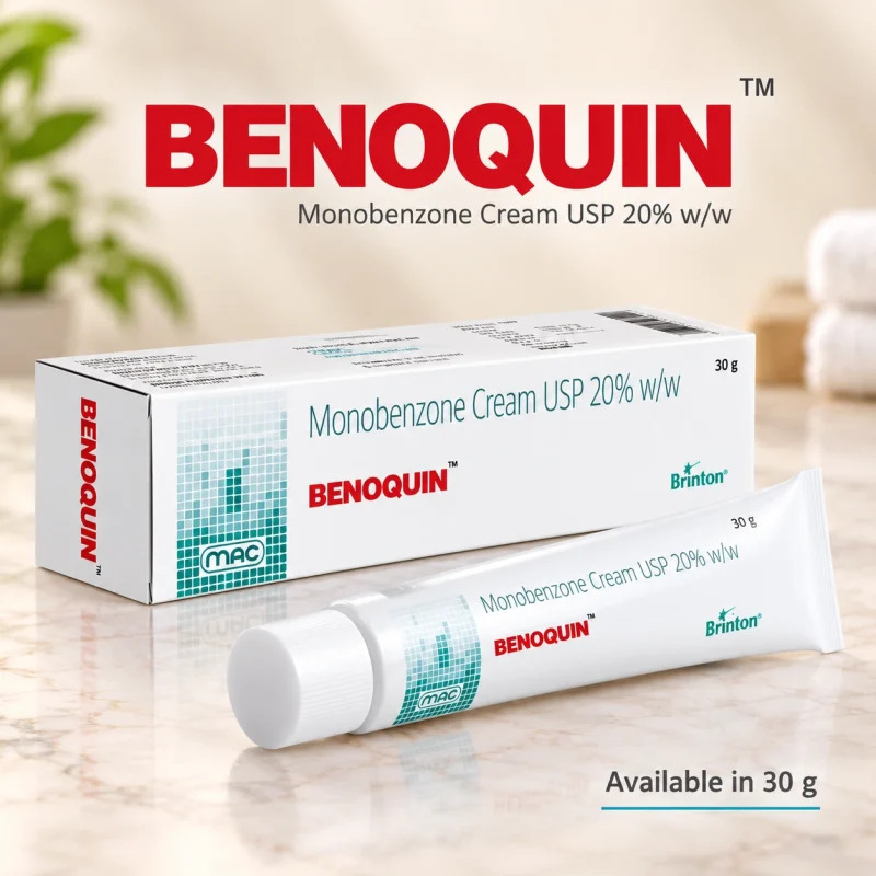  Benoquin Monobenzone Cream 20% 30g | Depigmentation Cream