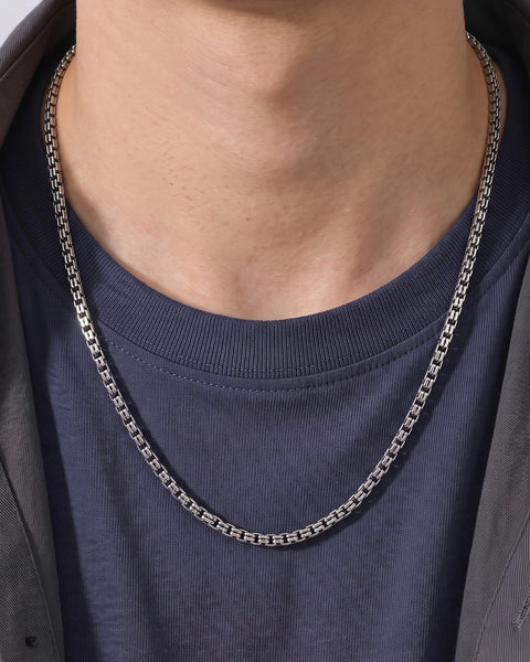  925 Pure Silver Chains For Men Online at Best Prices – Meera Jaipur