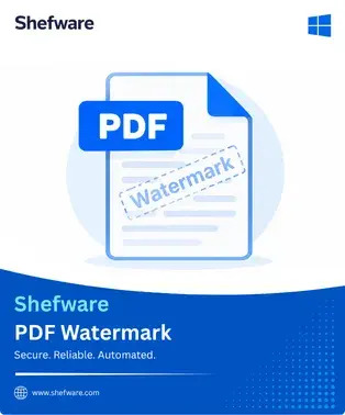  Shefware PDF Watermark Tool – Add Watermarks to PDF Files Easily