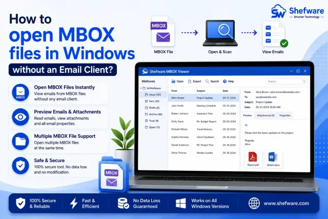  Free MBOX Viewer to Open and Read MBOX Files