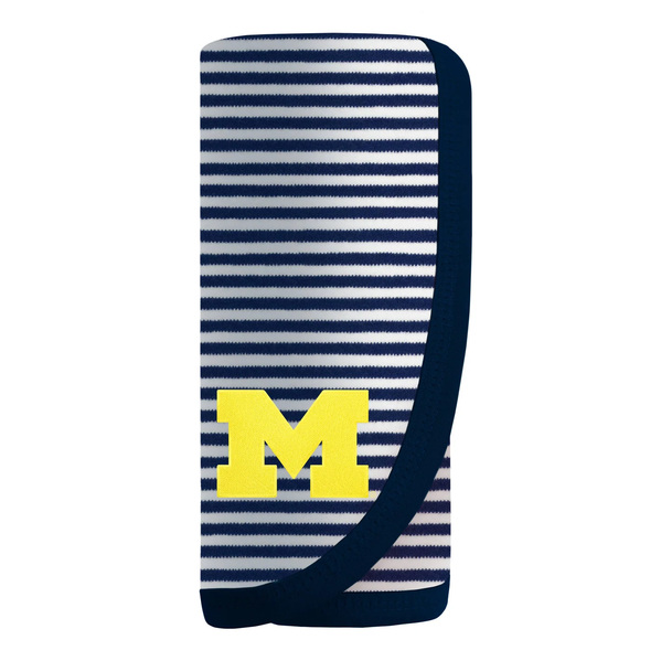  Michigan Wolverines Baby Blanket for Infants & Toddlers