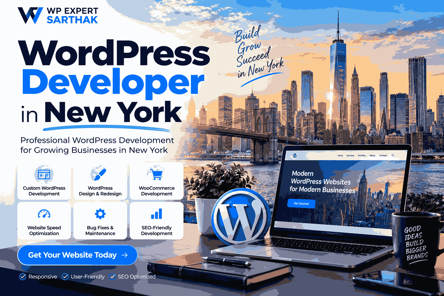  WordPress Development Services for Small Businesses in New York