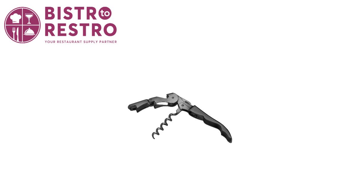 Gunmetal Signature Double Hinged Corkscrew by Viski
