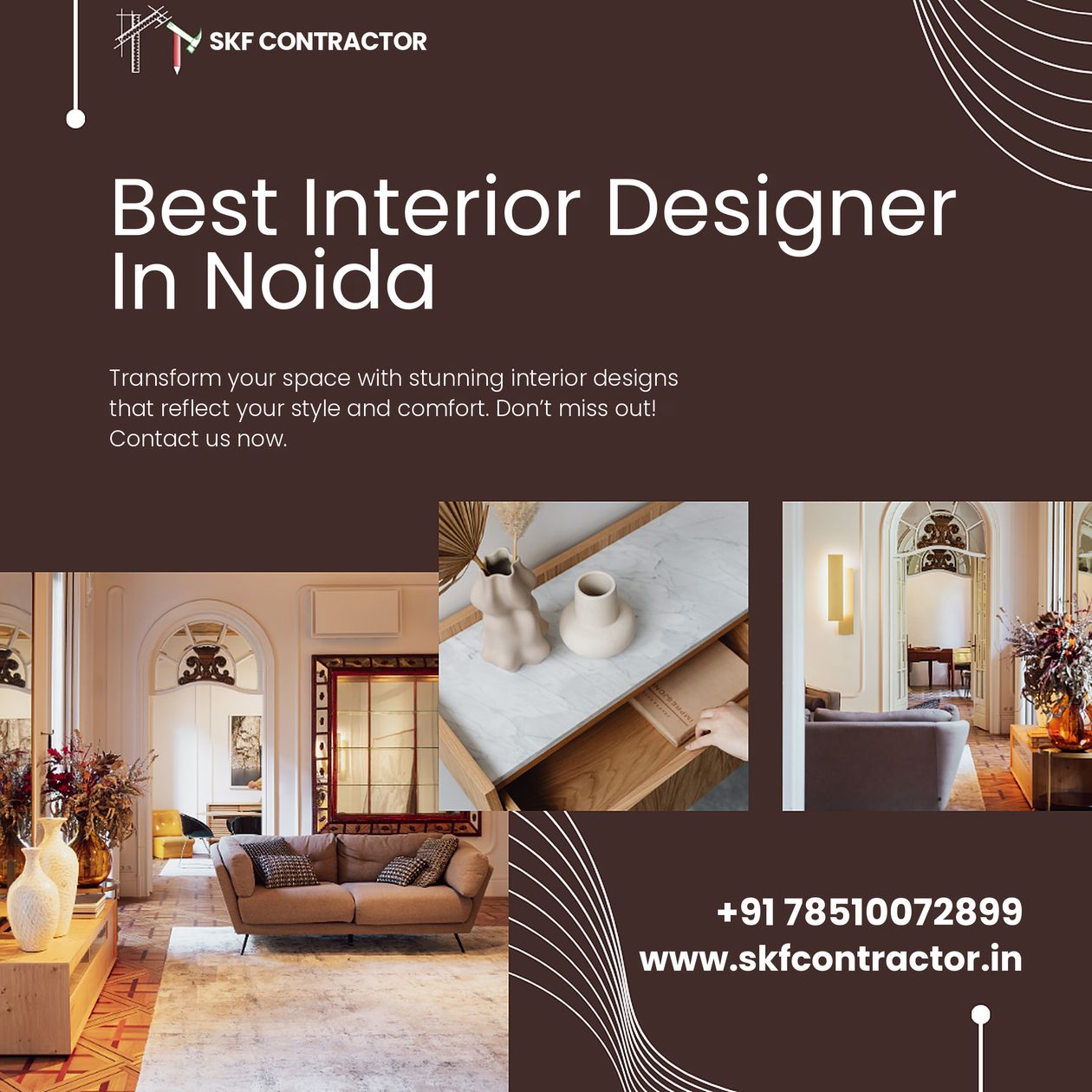 Design a More Organised Home with the Best Interior Designer In Noida